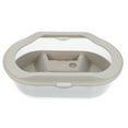 thumbnail image 1 of HEANUJJ 1Pc Grey Plastic Tortoise Breeding Box Leak Proof Reptile Habitat Tank, 1 of 7