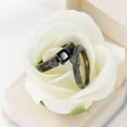 thumbnail image 5 of Black Princess /Love Heart Cz Bands Women's Black Gold Filled Ring Set Size 6-10, 5 of 5
