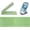 Green, variant on JDMEOPD Mini Foldable Bluetooth Keyboard - Portable Wireless Full Size Keyboard (Sync Up to 3 Devices), Ultra-Slim Aluminum Travel Folding Keyboard for iPhone iPad Mac Android Windows iOS