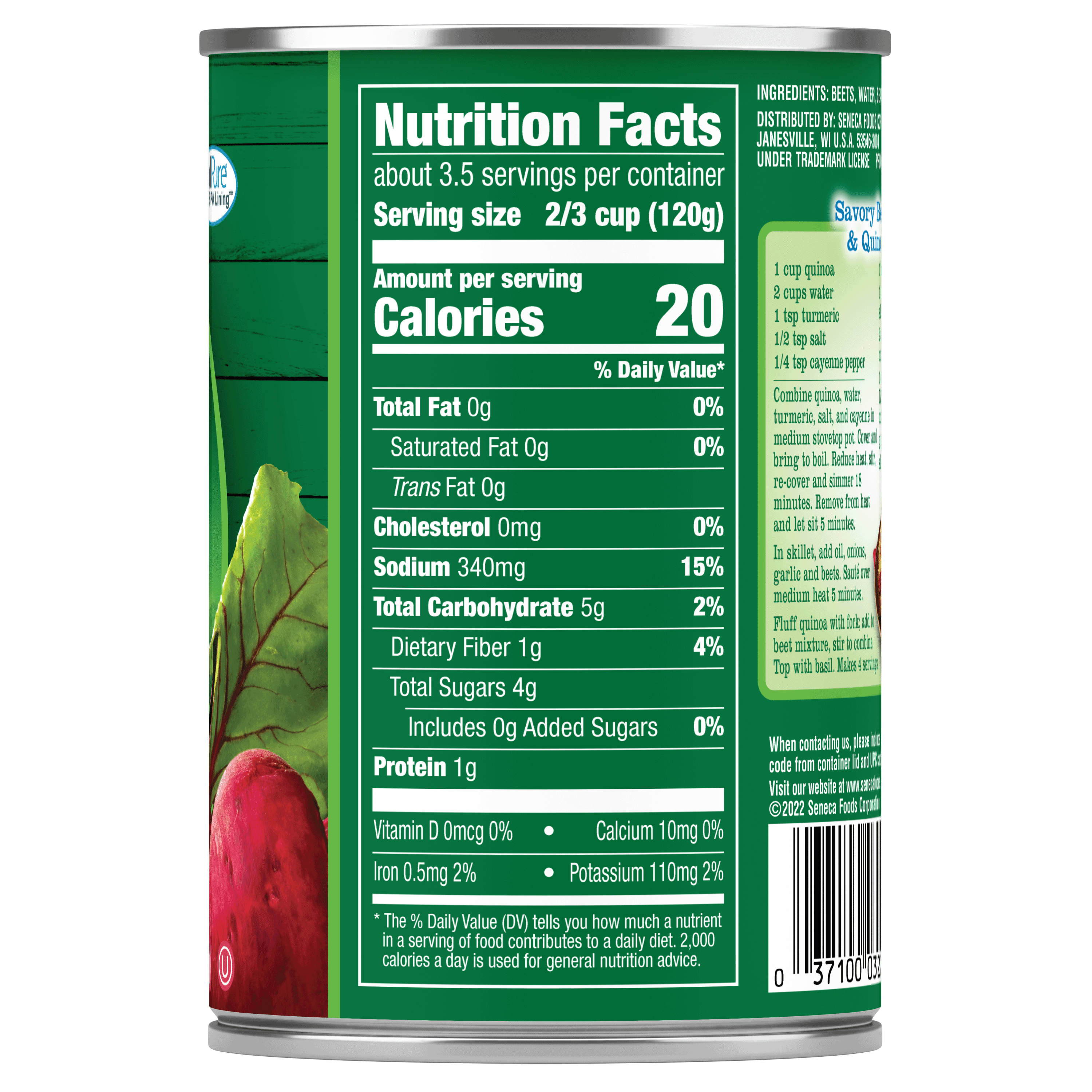 (7 pack) Libby's Cut Beets, 15 oz