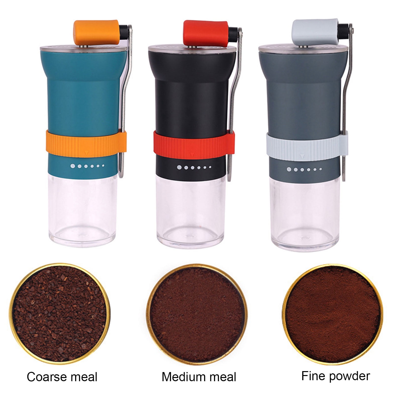 Portable Hand Burr Coffee Grinder Sturdy Manual Coffee Grinder Coffee Machine For A Pleased Brewing Experience