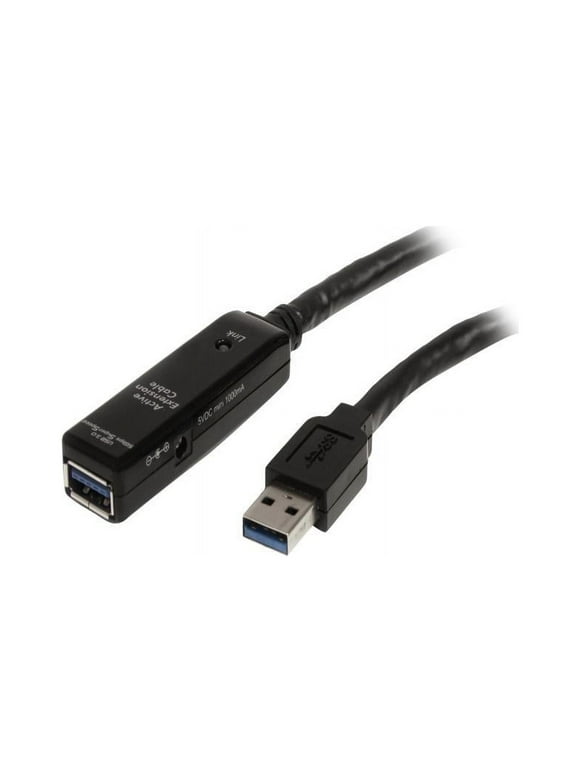 StarTech.com Black USB 3.0 Active Extension Cable