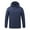 Blue, variant on XMMSWDLA Sales Clearance Blousse for Men Outdoor Warm Clothing Heated For Riding Skiing Fishing Charging Via Heated Coat