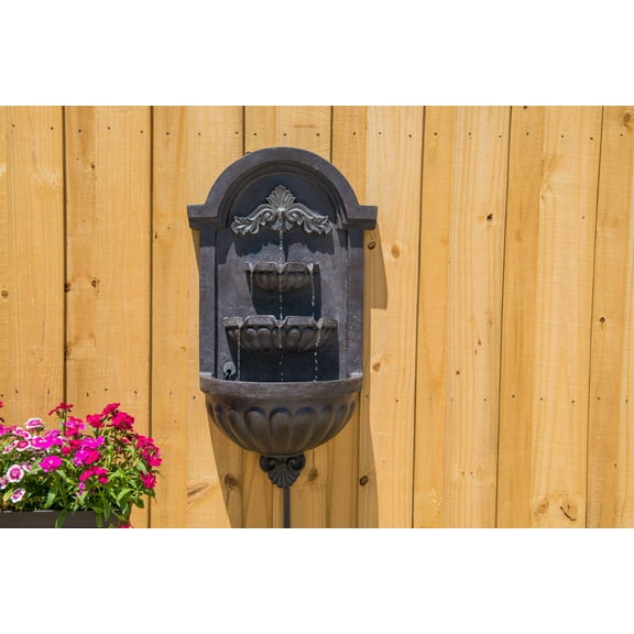San Pablo Wall Fountain - Plum Bronze