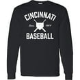 thumbnail image 3 of Inktastic Cincinnati Baseball Long Sleeve T-Shirt, 3 of 5
