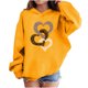thumbnail image 1 of Sudadera con capucha y estampado de corazón de San Valentín, sudadera de manga larga para niños y niñas, chaqueta para niñas de talla mediana y grande., 1 of 7