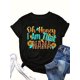 thumbnail image 1 of Regular Size Printed T-Shirt Oh Honey, It'S My Nana Fashionable Couple Letter Print Soft And Machine Washable T-Shirt Suitable for All Seasons., 1 of 6