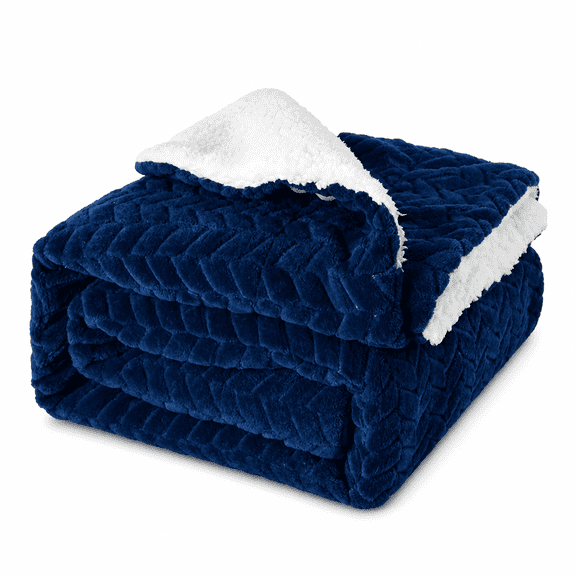 Florenta Sherpa Fleece Blanket Queen Size Winter Heavy Thick Bed Extra Warm Super Soft Warmest Blankets for Couch