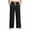 7# Black, variant on Leopard Pants Women Joggers Sweatpants Casual Leopard Print Lounge Barrel Pants Trousers with Pockets Black L