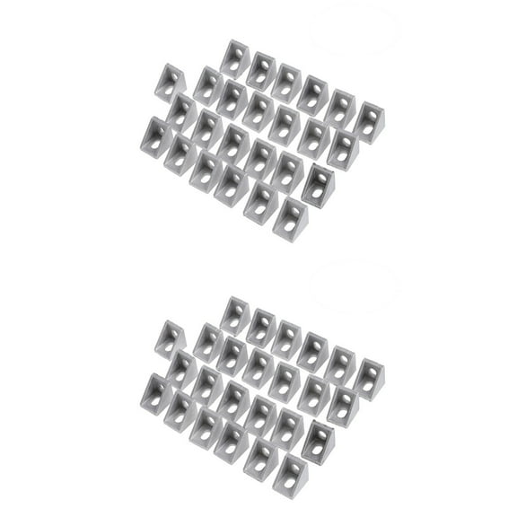 RENACLIPY Heavy Duty Metal Corner Bracket for Aluminum Extrusion Frames and Structural Support