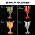 thumbnail image 2 of Paquete de filamento AMOLEN PLA Silk para impresora 3D, 1,75 mm, 200 g x 4, 2 of 7