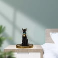 thumbnail image 3 of Estatua Portavelas de , portavelas de té Estatua de gato Arte de pared egipcio Dormitorio Bar Hotel Tienda de inaugurac BLESIY Estatua de estatuilla de gato, 3 of 8