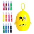 thumbnail image 5 of Abbraccia 12 Pieces Easter Crafts Drawing Pens Art Supplies Coloring Pens Multipurpose Smooth Easter Decor Bright Color Watercolor Pens, 5 of 9