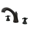 thumbnail image 1 of 8 Inch -18 Inch Widespread Roman Tub Filler - Oil Rubbed Bronze, 1 of 1