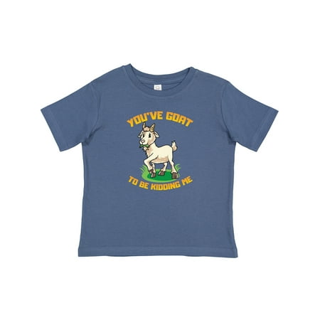 

Inktastic Funny Goat Kid Joke Gift Baby Boy or Baby Girl T-Shirt