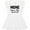 AA-White, variant on Inktastic Meme Loves Me Baby Clothes Girls Baby Dress