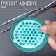 thumbnail image 5 of Tapón de desagüe de baño de silicona verde con cubierta desmontable de desodorante para filtro de ducha de suelo, 5 of 5
