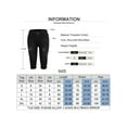 thumbnail image 3 of DYMADE Women Skinny Low Rise Stretch Jeans Denim Capri Pants, 3 of 3