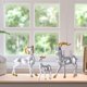 thumbnail image 5 of 3 estatuas modernas de cabra, figura familiar, modelo geométrico de animal, escultura de oveja Plata, 5 of 9