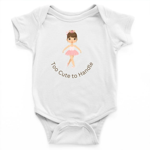 Baby Girl Short Sleeve Bodysuits, Size 0-3 Months