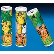 5" Zoo Animal Kaleidoscopes, Party Favors (12 PACK)