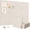 Oatmeal, variant on Large Felt Bulletin Board 48" x 36", Cork Board Alternative-12 Pack with Self-Adhesive Panel, 30 Pushpins, Cork Boards for Walls, Push Pin Board for Home Office Classroom, Oatmeal