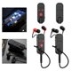 thumbnail image 3 of Wireless Lavalier Headphone With ANC+ 60H Battery Life & BT 5.2 Technology Gaming Low Latency Earphones For Esports, 3 of 11