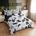 thumbnail image 2 of Manfei Rustic Aircraft King Bedding, Old Fashion Camo King Bed in a Bag, Sage Green, Black Reversible, 7 Pieces, 2 of 6