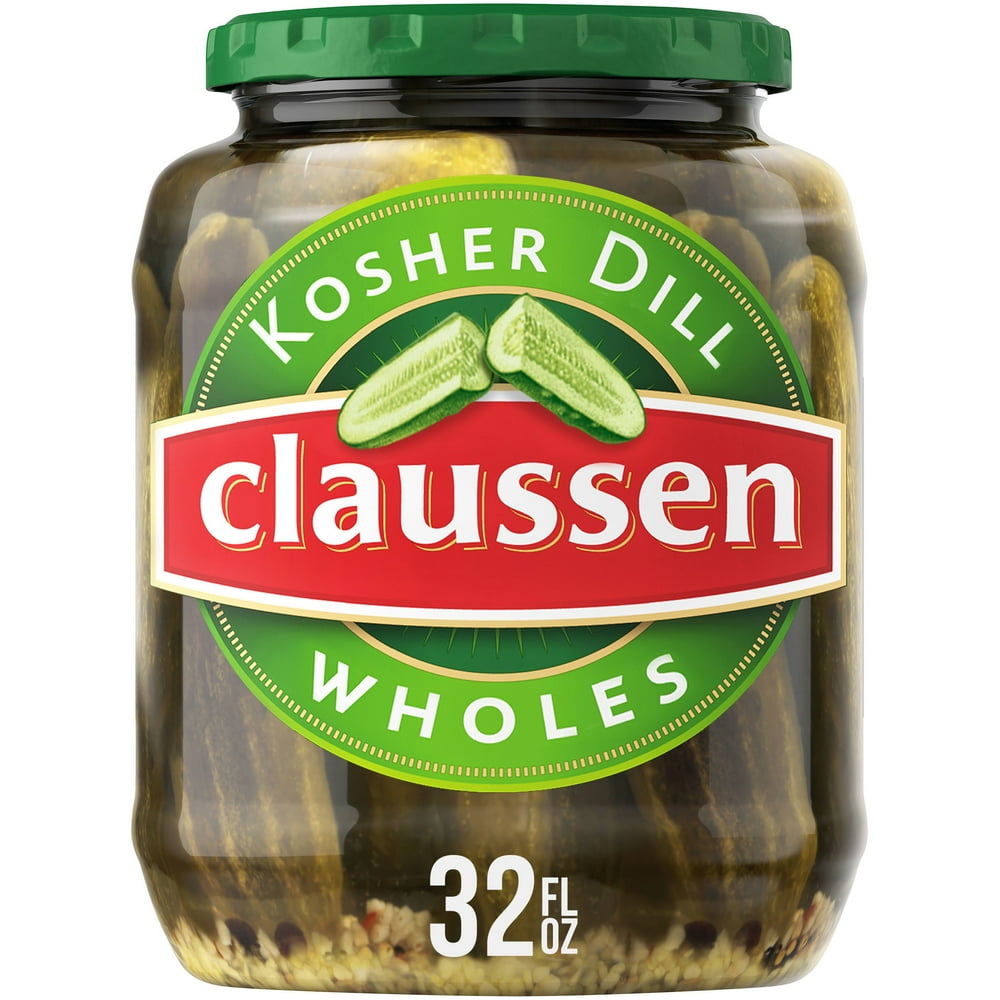 Claussen Kosher Dill Pickle Wholes 32 Fl Oz Jar Walmart cbse-class-5-parts-and-wholes-worksheet-class1to12
