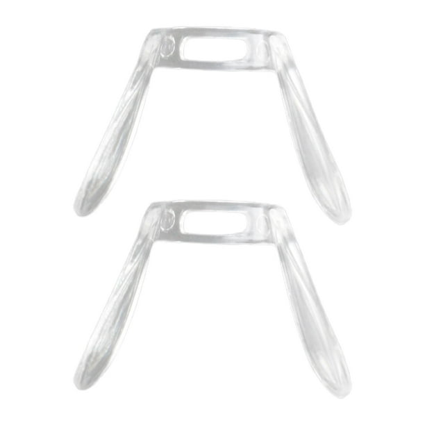 Almohadillas Nasales para Gafas, Almohadillas de Soporte Nasal para Gafas, Prácticas, Fáciles de Usar, Repuesto para Herramienta de Fijación de Gafas, 23mm x 18mm