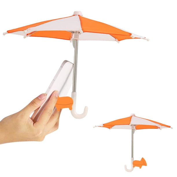 Phone Umbrella Suction Cup Stand Universal Phone Stand With Umbrella For Phone Suitable For Outdoor Mobile Phones To Sun And Rain