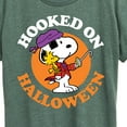 thumbnail image 3 of Peanuts - Hooked On Halloween - Women's Short Sleeve Graphic T-Shirt, 3 of 6