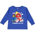 thumbnail image 3 of Inktastic Three-i-e-i-o 3rd Birthday Boys or Girls Long Sleeve Toddler T-Shirt, 3 of 5
