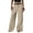 Beige, variant on Baggy Jeans for Women Vintage Boyfriend Fit, Mid-Low Waist Loose Hip Hop Style Denim Pants with Retro Wash,Beige L