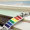 thumbnail image 4 of Pulsera de cadena Pride, pulsera de acero inoxidable, pulsera unisex arcoíris para hombres/mujeres, 4 of 5