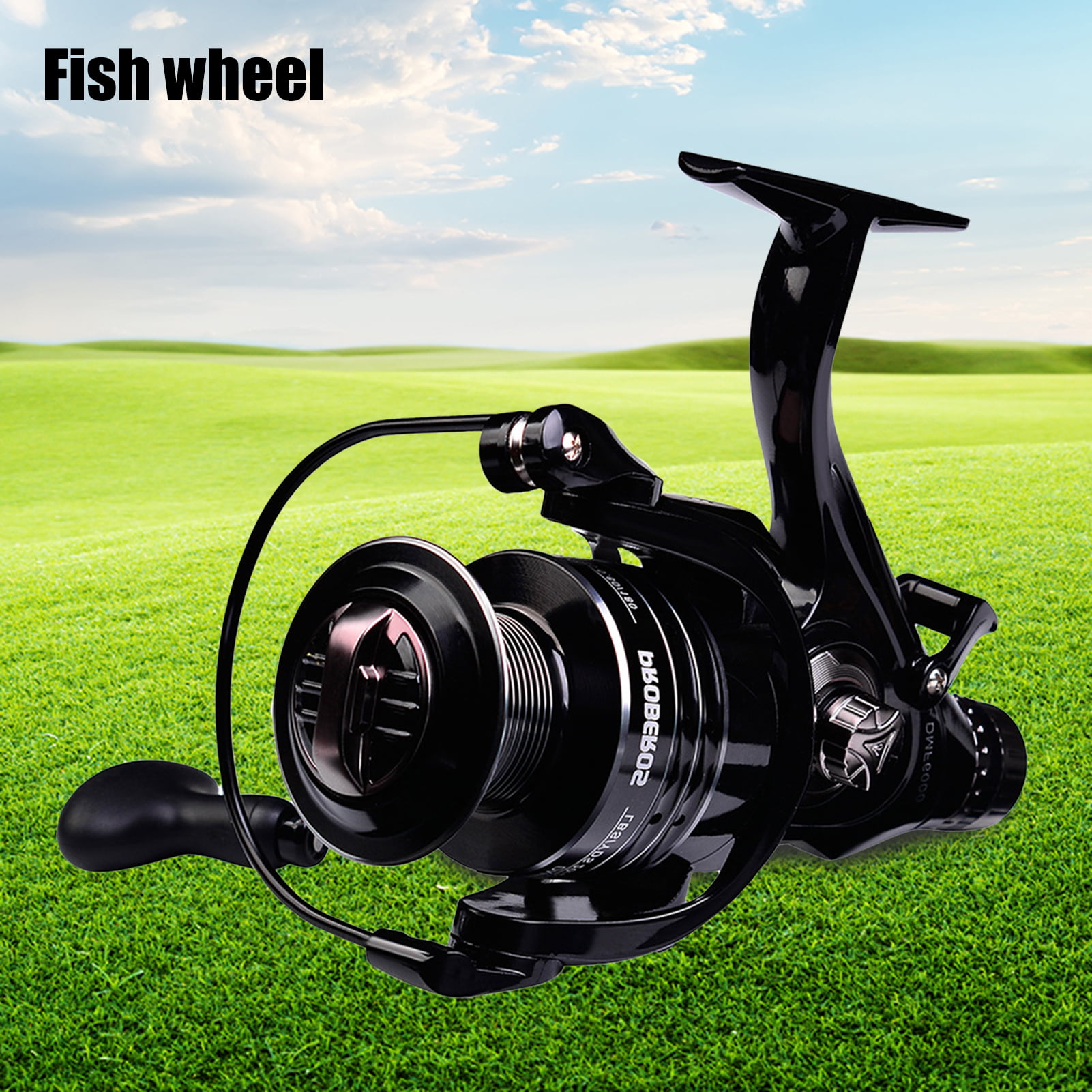 Fishing Reel Double Spool Full Metal Spinning Wheel High Speed
