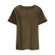 thumbnail image 4 of Neewe Womens Plus Size Summer Tops V Neck Short Sleeve Shirts Casual Blouses Flowy Boho Clothing Trendy 2026, 4 of 6