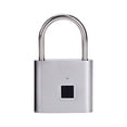 thumbnail image 2 of Fingerprint Padlock, Digital Lock Portable Security, Keyless Entry, USB Rechargeable, Alloy Steel Construction, for Gym Lockers, Luggage, Cabinets, Backpacks, 2 of 7
