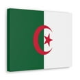 thumbnail image 2 of Algeria Country Flag Canvas Vibrant Wall Art Unframed Home Decor, 2 of 13