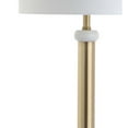 thumbnail image 6 of JONATHAN Y Gregory 60.5" Metal/Marble LED Floor Lamp, Brass Gold/White, 6 of 7