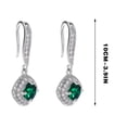 thumbnail image 5 of Fiudx Pendientes con Borlas, Elegante Diseño de Perla con Piedras Preciosas Brillantes, Estilo Versátil para Cualquier Atuendo, Regalo Especial para Ocasiones Especiales, Perfecto para Mujeres, Elega, 5 of 5