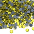 thumbnail image 1 of Hotfix Rhinestones Flatback Glass Rhinestone 1440PCS SS20 4.6-4.8MM Gemas redondas para uñas Arte Glitter Cristales Piedra DIY Bolsas Ropa Zapatos (Citrino), 1 of 5