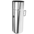 thumbnail image 1 of OULII Accessoire de Camping Cheminée Cheminée Métal Argenté Prévention du Feu Camping Extérieur 1Pcs, 1 of 7