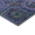 thumbnail image 3 of Addison Rugs Mayfield Premium Machine Washable Transitional Panel Blue Rectangle Rug, 8' X 10' Machine Washable Transitional Panel Blue Oversized Sherpa Throw Blanket, 3 of 6