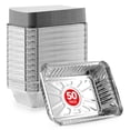 thumbnail image 1 of Recipientes de papel de aluminio para llevar Stock Your Home, 2 kg (paquete de 50), 1 of 7