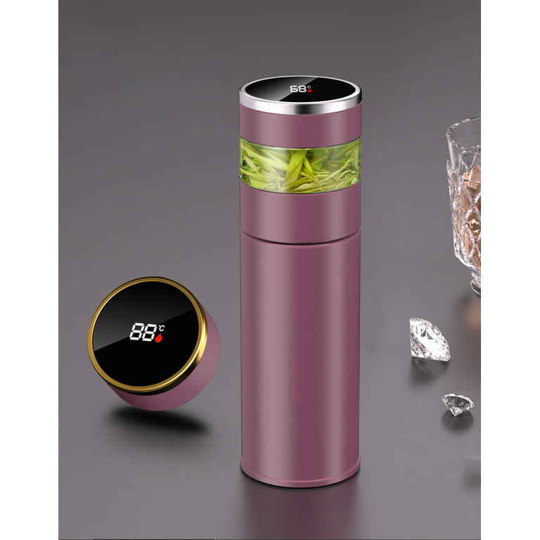 Costco Wholesale Insulated Coffee Infuser Bottle Smart LED Temperature  Control