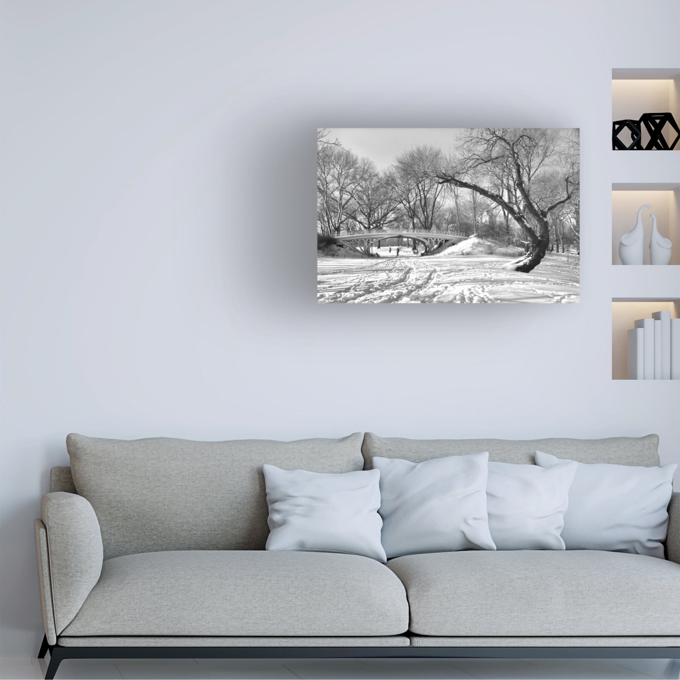 Canvas Wall Art - Mariuca Brancoveanu 'Symbiosis' Wall Art for Living Room, Bedroom, or Office D?cor by Trademark Fine Art - 32 x 22 Inches
