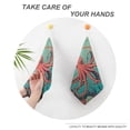 thumbnail image 4 of Red Octopus Towels for Bathroom, Kitchen, Gym, Towels, Soft, Highly Absorbent, Hanging Towel with Hanging Eyelet, 4 of 8