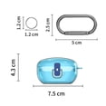 thumbnail image 3 of Estuche Para Audifonos Funda protectora transparente con bloqueo seguro para Sony WF-1000XM5 (2023), 3 of 5
