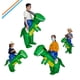 thumbnail image 3 of Disfraz inflable de dinosaurio para montar en Halloween, accesorios de actuación, juguete para padres e hijos, disfraz de muñeco inflable de dinosaurio, ropa inflable, 3 of 6